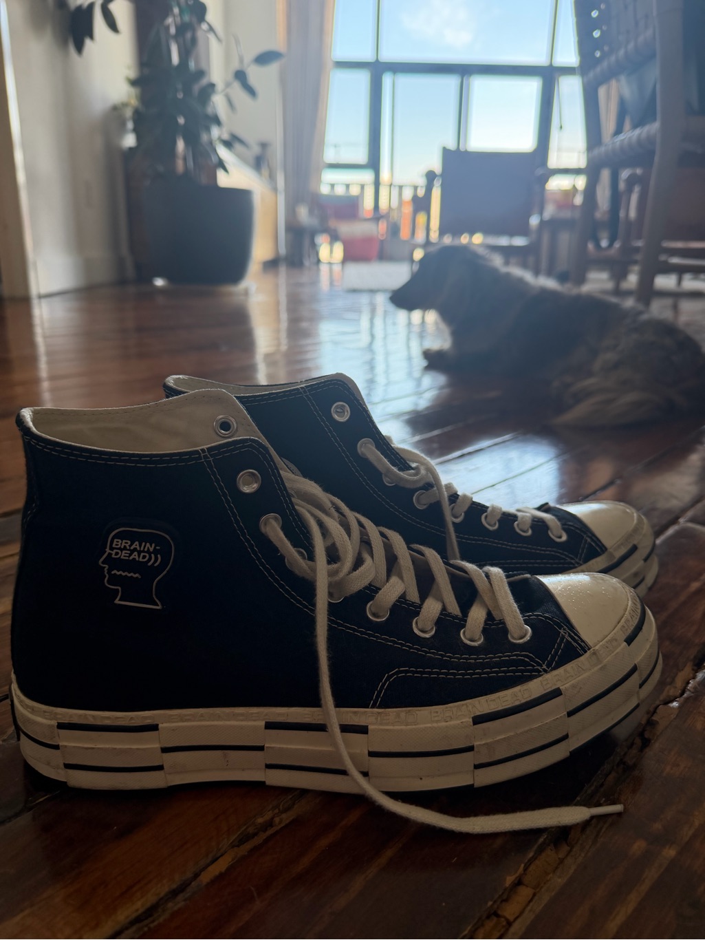 Converse X Brain Dead Limited Edition Chuck Taylor High Top Platform Collab